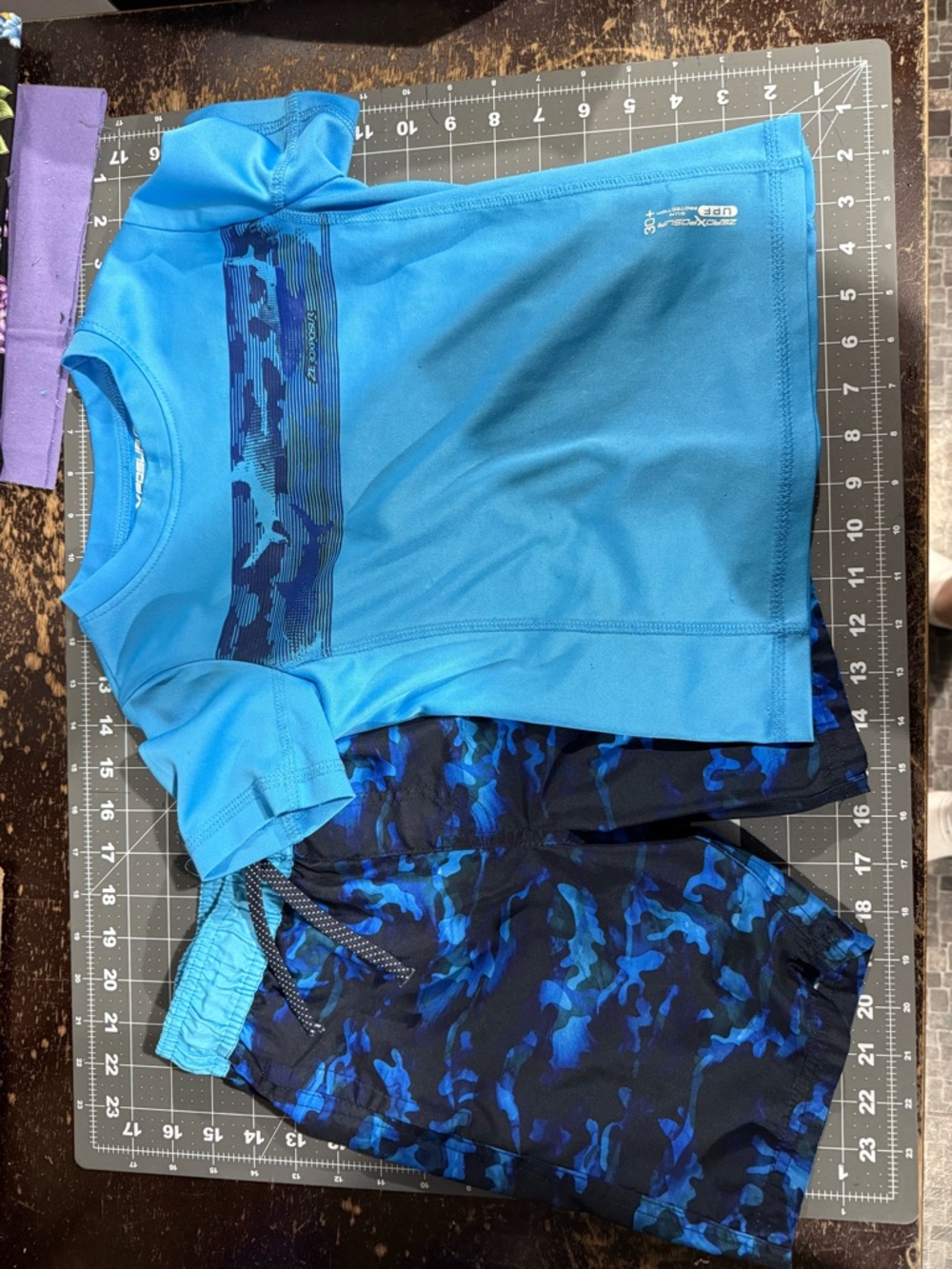 ZeroXposur Bright Blue Active Top
